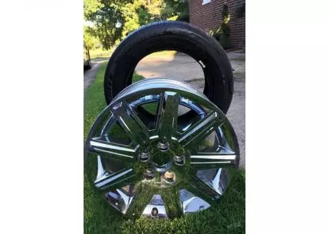 Cadillac Wheel Kit and tire